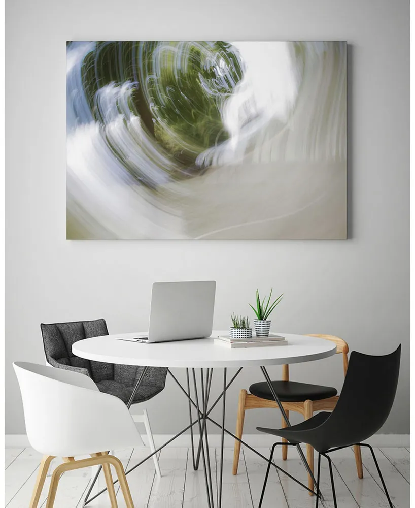 Giant Art 36" x 24" Echoes I Museum Mounted Canvas Print