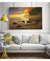 Giant Art 36" x 24" July Evening I Museum Mounted Canvas Print