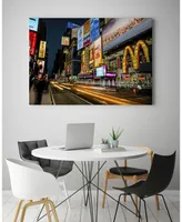 Giant Art 20" x 16" Times Square Rays of Light Iv Museum Mounted Canvas Print