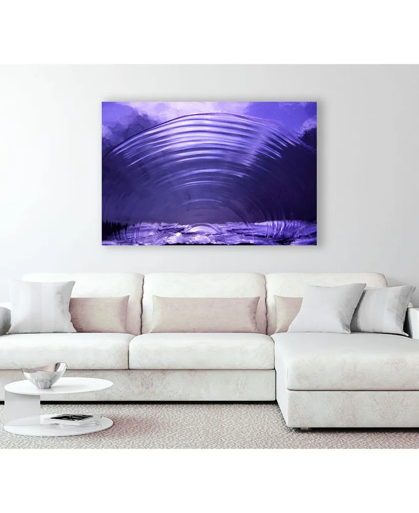 Giant Art 14" x 11" Ripple Museum Mounted Canvas Print