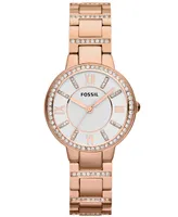 Fossil Women's Virginia Rose Gold