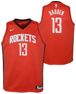 Nike Big Boys James Harden Houston Rockets Icon Swingman Jersey