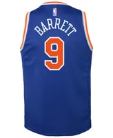 Nike Big Boys and Girls Rj Barrett New York Knicks Icon Swingman Jersey