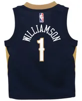 Nike Little Boys Zion Williamson New Orleans Pelicans Icon Replica Jersey