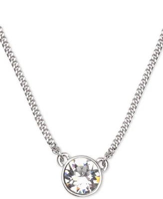 Givenchy, Crystal Pendant Necklace, 16" + 2" Extender