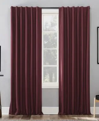 Sun Zero Evelina Faux Silk Thermal Blackout Curtain Collection