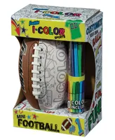 Franklin Sports I - Color Mini Football With 10 Marking Pens