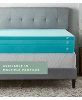 Dream Collection By Lucid Gel Foam Mattress Topper Collection