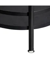 Honey Can Do 2-Tier Round Side Table