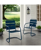 Crosley Brighton Metal Chair Set Of 2