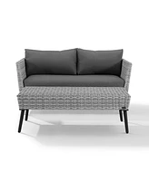 Crosley Richland Loveseat Coffee Table