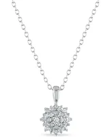 Diamond 1/5 ct. t.w. Pendant in Sterling Silver