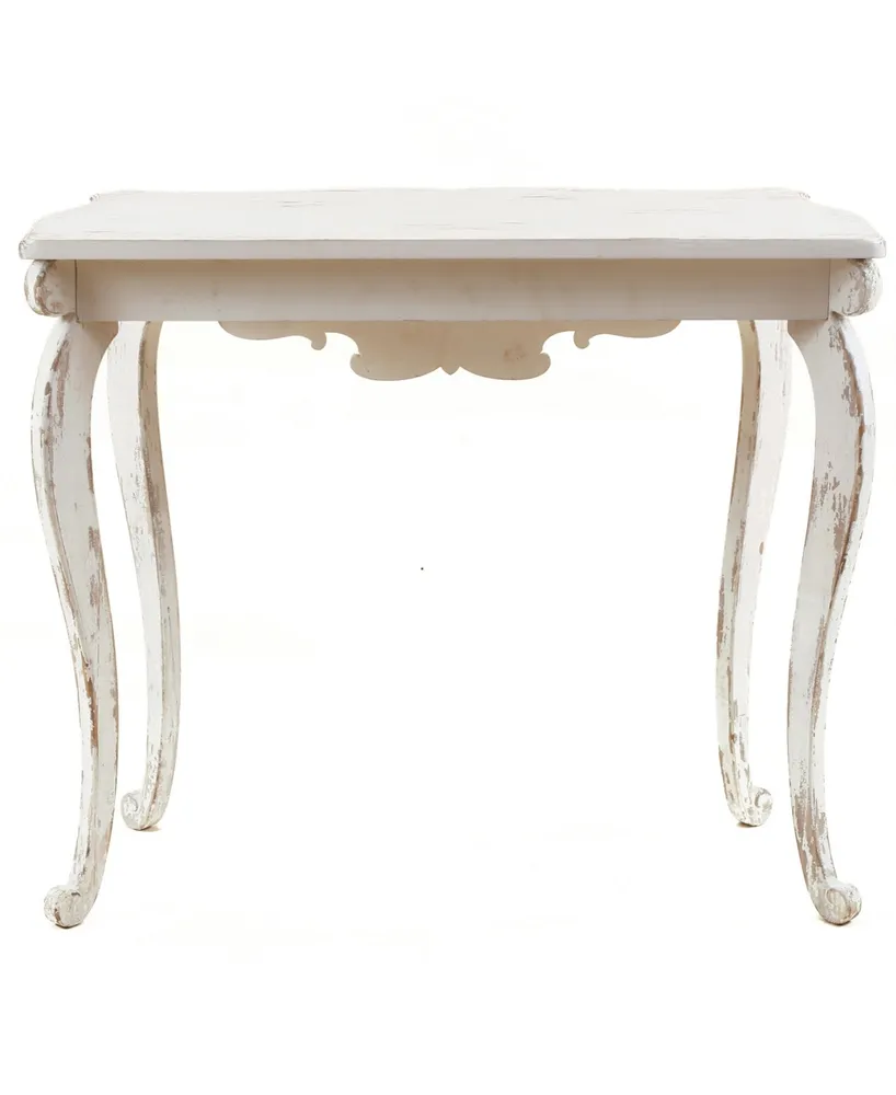 Luxen Home Wood Vintage-Inspired Console And Entry Table