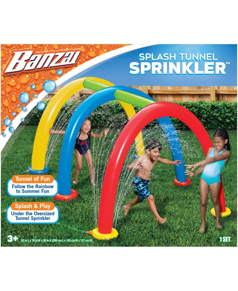 Banzai Splash Tunnel Sprinkler Outdoor Toy