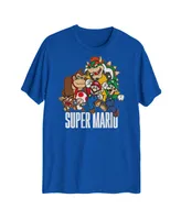 Super Mario Group Men's Graphic T-Shirt