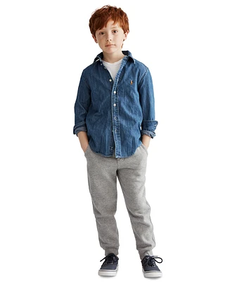 Polo Ralph Lauren Toddler and Little Boys Cotton Chambray Shirt