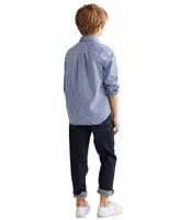 Polo Ralph Lauren Toddler and Little Boys Gingham Cotton Poplin Shirt