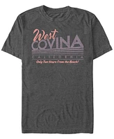 Fifth Sun Men's West Covina California Short Sleeve T- shirt