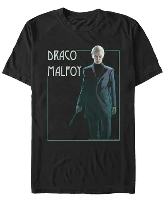 Fifth Sun Harry Potter Men's Draco Malfoy Portrait Short Sleeve T-Shirt