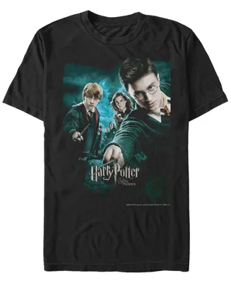 Fifth Sun Harry Potter Men's Order of The Phoenix Group Poster Short Sleeve T-Shirt