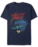 Fifth Sun Dc Men's Superman Daily Planet Signs Short Sleeve T-Shirt