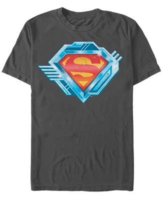 Fifth Sun Dc Men's Superman Chrome Logo Short Sleeve T-Shirt