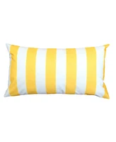 Homey Cozy Olivia Stripe Indoor/Outdoor Decorative Pillow, 12" x 20"