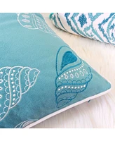 Seashell 20" x 20" Decorative Pillow