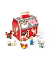 Melissa and Doug Take Along Sorting Barn