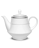 Noritake Regina Platinum Tea Pot, 38 Oz.