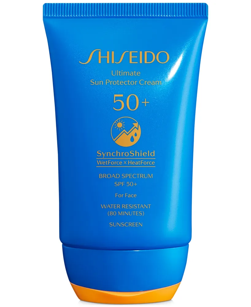 Shiseido Ultimate Sun Protector Cream Spf 50+ Sunscreen, 2 oz.