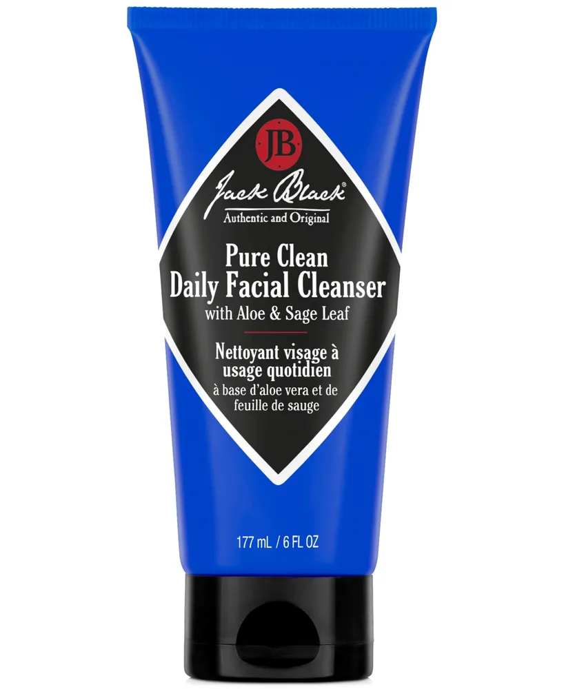 Jack Black Pure Clean Daily Facial Cleanser, 6 oz.