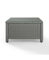 Crosley Bradenton Outdoor Wicker Sectional Coffee Table