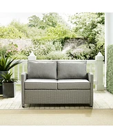 Crosley Bradenton Outdoor Wicker Loveseat