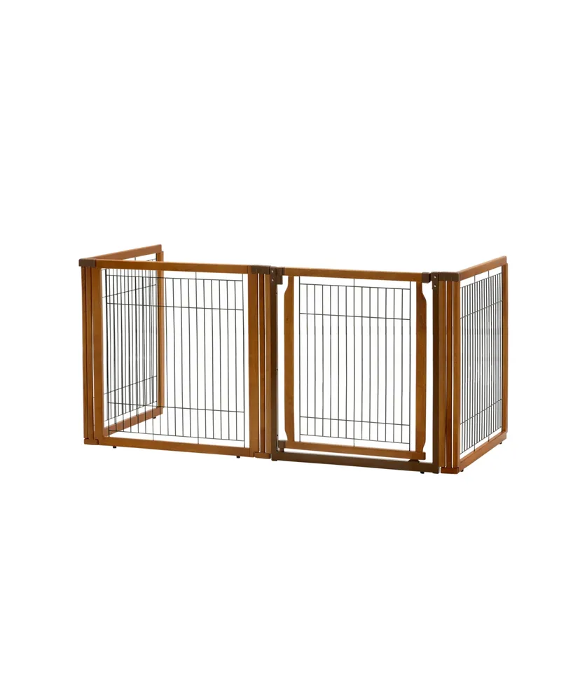 Richell Convertible Elite Pet Gate High 4-Panel