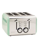 Haden Cotswold 4-Slice Stainless Steel Toaster