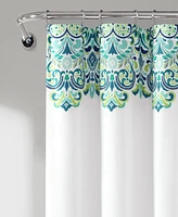 Lush Decor Clara Bohemian Shower Curtain, 72" x