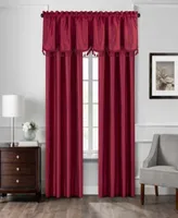 Colette Faux Silk Blackout Curtain Valance Collection