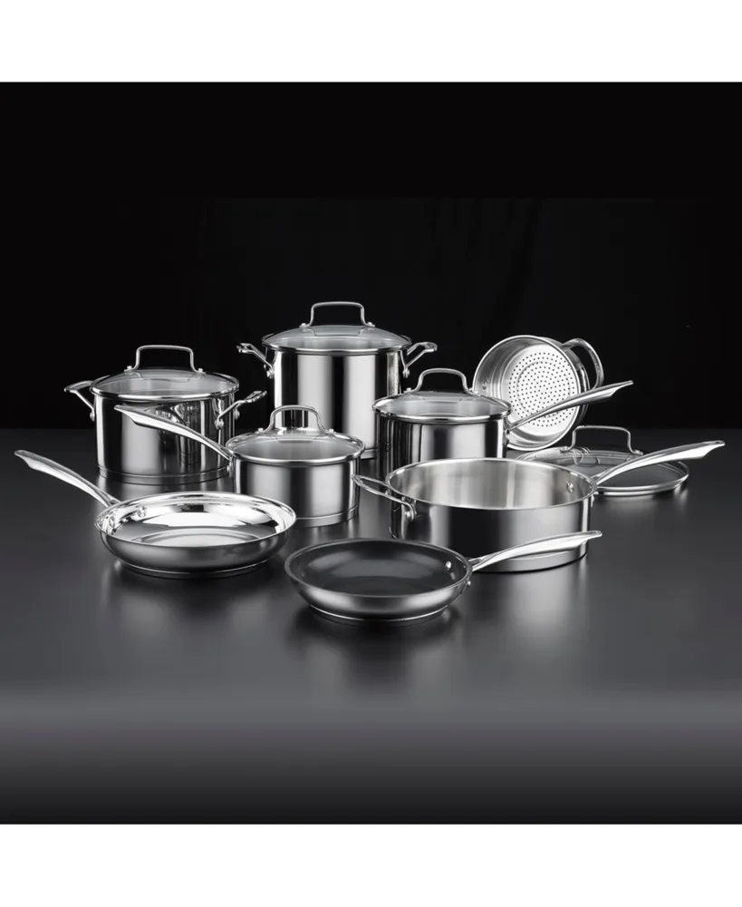 Cuisinart Professional Series Stainless 13-Pc. Cookware Set