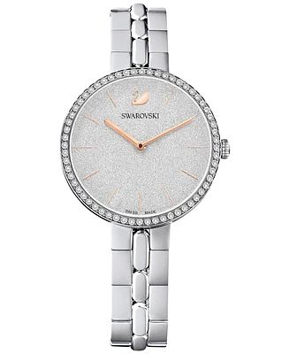 Swarovski Women's Swiss Cosmopolitan Stainless Steel Bracelet Watch 32mm