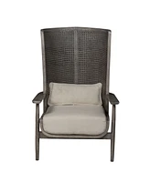 Union Home Accent Chair with Cotton Upholstery