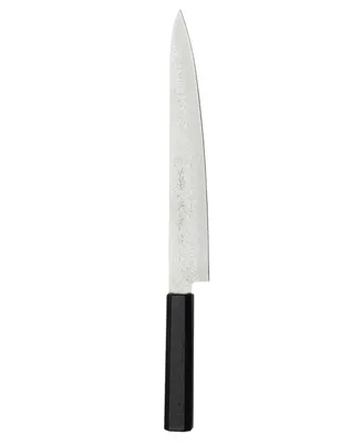 Kikuichi Cutlery Nickel Warikomi Damascus Sujihiki Knife