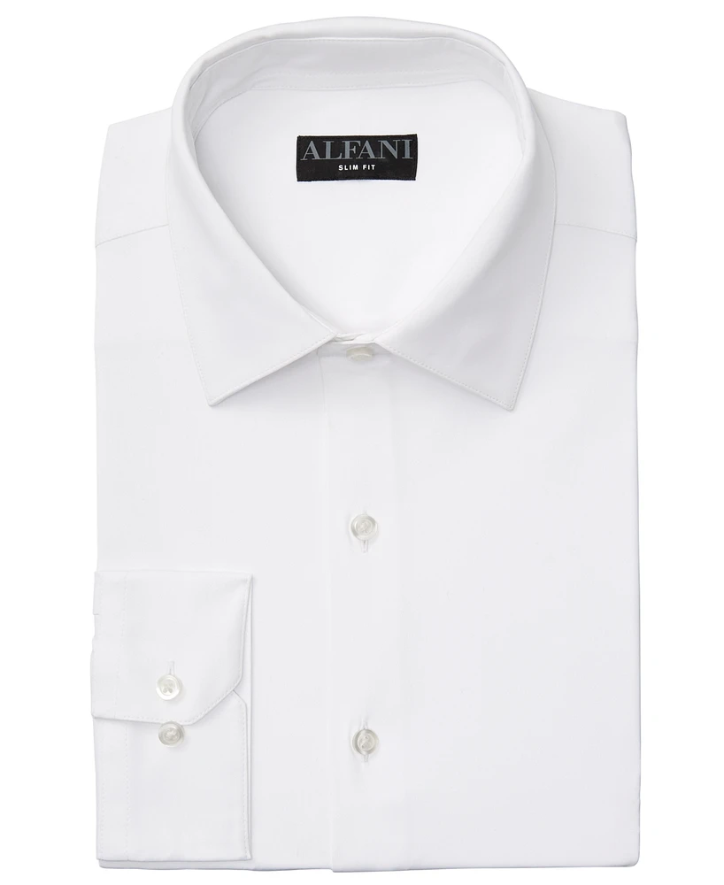 Alfani Men's Slim Fit 4-Way Stretch Dress Shirt