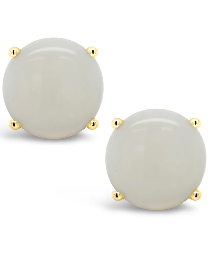 Opal (1-5/8 ct. t.w.) Stud Earrings in 14K Yellow Gold