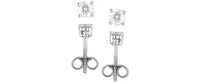 Diamond Stud Earrings (1 ct. t.w.) in 14k White Gold