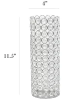 Elegant Designs Elipse Crystal Decorative Vase