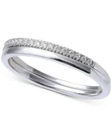 Giani Bernini Cubic Zirconia Band in Sterling Silver, Created for Macy's