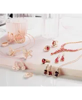 Le Vian Passion Ruby (3-1/3 ct. t.w.) & Diamond (1/3 ct. t.w.) Drop Earrings in 14k Rose Gold