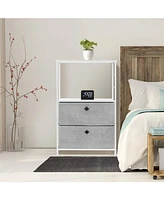 Sorbus Nightstand With Storage