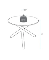 Yu Shan Cadenza Modern End Table